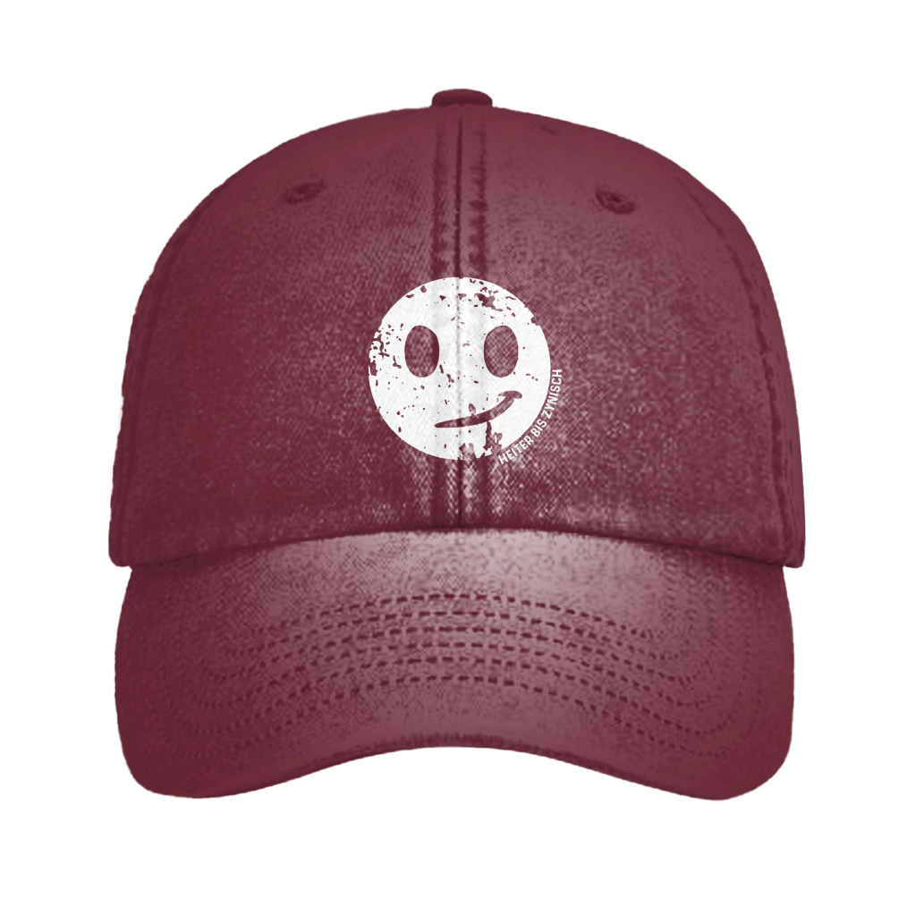 Heiter bis Zynisch Vintage Cap mit Smiley Logo