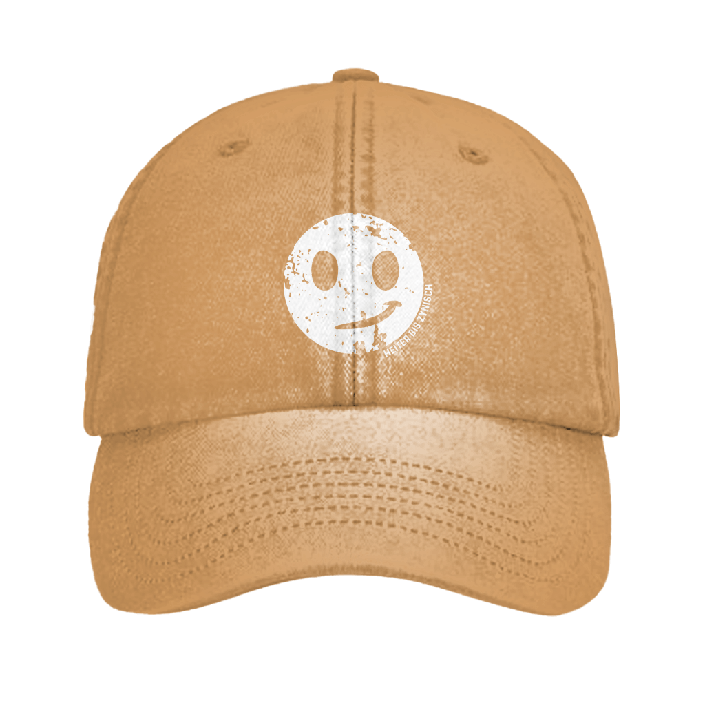 Heiter bis Zynisch Vintage Cap mit Smiley Logo