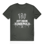 180 ist mein Ruhepuls Herren Premium Bio T-Shirt