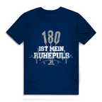 180 ist mein Ruhepuls Herren Premium Bio T-Shirt