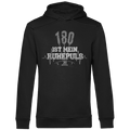 180 ist mein Ruhepuls Herren Premium Bio Hoodie