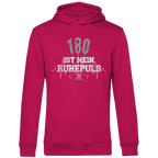180 ist mein Ruhepuls Herren Premium Bio Hoodie