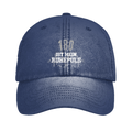 180 ist mein Ruhepuls Vintage Cap in navy blue with dart-themed design and heartbeat line.