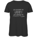 Du nennst es Bust Damen Premium Bio T-Shirt mit kreativem Aufdruck auf schwarzem Hintergrund.