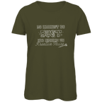 Du nennst es Bust Damen Premium Bio T-Shirt mit kreativem Dart-Humor und markanter Typografie