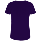 Du nennst es Bust Damen Premium Bio T-Shirt Rückansicht in lila