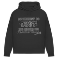 Du nennst es Bust Damen Premium Bio Hoodie mit frechem Dart-Humor und kreativem Design.