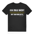 Ich ziele nicht Herren Premium Bio T-Shirt mit Dart-Humor und stylischem Design