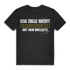 Ich ziele nicht Herren Premium Bio T-Shirt mit Dart-Humor und stylischem Design