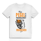 Mein Pegel hat mehr Persönlichkeit – Herren Premium Bio T-Shirt