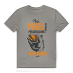 Mein Pegel hat mehr Persönlichkeit – Herren Premium Bio T-Shirt