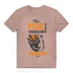 Mein Pegel hat mehr Persönlichkeit – Herren Premium Bio T-Shirt