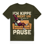 Ich kippe nicht um, ich mache Pause – Herren Premium Bio T-Shirt