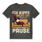 Ich kippe nicht um, ich mache Pause – Herren Premium Bio T-Shirt