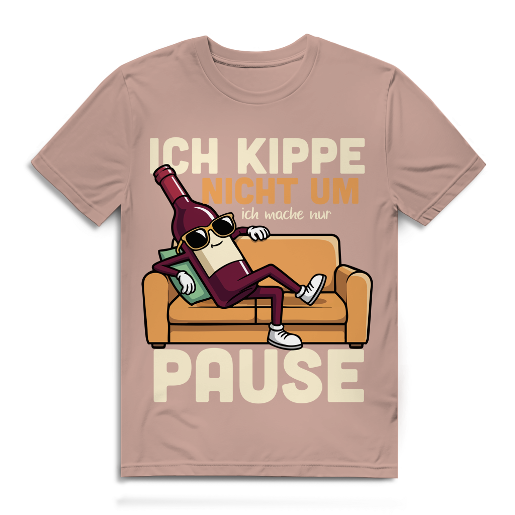 Ich kippe nicht um, ich mache Pause – Herren Premium Bio T-Shirt