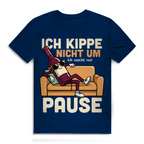 Ich kippe nicht um, ich mache Pause – Herren Premium Bio T-Shirt