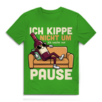 Ich kippe nicht um, ich mache Pause – Herren Premium Bio T-Shirt