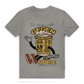 Ich trinke nicht gegen Probleme – Herren Premium Bio T-Shirt