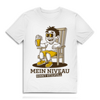 Mein Niveau sinkt stilvoll – Herren Premium Bio T-Shirt
