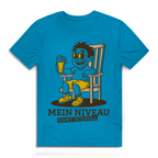 Mein Niveau sinkt stilvoll – Herren Premium Bio T-Shirt