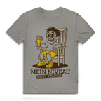 Mein Niveau sinkt stilvoll – Herren Premium Bio T-Shirt