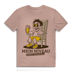 Mein Niveau sinkt stilvoll – Herren Premium Bio T-Shirt