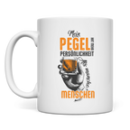 Tasse Heiter bis spirituell instabil