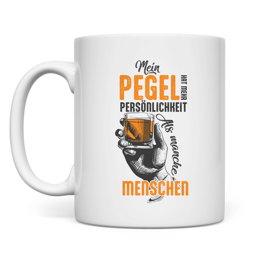 Tasse Heiter bis spirituell instabil