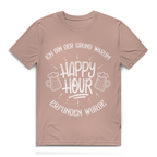 Herren Premium Bio T-Shirt Ich bin der Grund, warum Happy Hour erfunden wurde