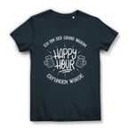 Damen Premium Bio T-Shirt Ich bin der Grund, warum Happy Hour erfunden wurde