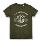Damen Premium Bio T-Shirt Ich bin der Grund, warum Happy Hour erfunden wurde