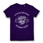 Damen Premium Bio T-Shirt Ich bin der Grund, warum Happy Hour erfunden wurde