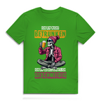Herren Premium Bio T-Shirt Ich bin nicht betrunken. Ich bin gesellschaftlich geschmeidi
