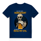 Herren Premium Bio T-Shirt Ich bin nicht verkatert. Ich bin in Reha mit Stil