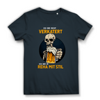 Damen Premium Bio T-Shirt Ich bin nicht verkatert. Ich bin in Reha mit Stil