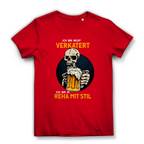 Damen Premium Bio T-Shirt Ich bin nicht verkatert. Ich bin in Reha mit Stil