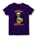Damen Premium Bio T-Shirt Ich bin nicht verkatert. Ich bin in Reha mit Stil