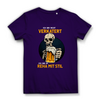 Damen Premium Bio T-Shirt Ich bin nicht verkatert. Ich bin in Reha mit Stil
