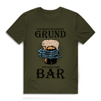 Herren Premium Bio T-Shirt Ich brauch keinen Grund. Ich hab eine Bar