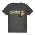 Herren Premium Bio T-Shirt Ich stoße an – auf dich. Aber leise