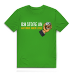 Herren Premium Bio T-Shirt Ich stoße an – auf dich. Aber leise