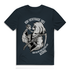 Herren Premium Bio T-Shirt Ich vertrage viel. Vor allem dich besser mit Alkohol