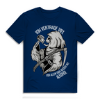 Herren Premium Bio T-Shirt Ich vertrage viel. Vor allem dich besser mit Alkohol