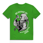 Herren Premium Bio T-Shirt Ich vertrage viel. Vor allem dich besser mit Alkohol