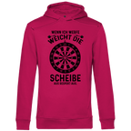 Herren Premium Bio Hoodie Wenn ich werfe weicht die Scheibe aus Respekt aus