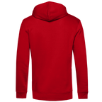 Herren Premium Bio Hoodie Wenn ich werfe weicht die Scheibe aus Respekt aus
