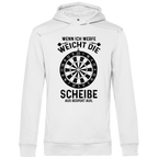Herren Premium Bio Hoodie Wenn ich werfe weicht die Scheibe aus Respekt aus