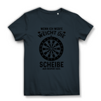 Damen Premium Bio T-Shirt Wenn ich werfe weicht die Scheibe aus Respekt aus