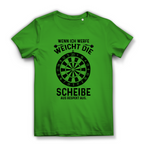 Damen Premium Bio T-Shirt Wenn ich werfe weicht die Scheibe aus Respekt aus