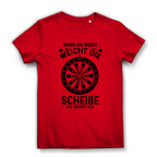 Damen Premium Bio T-Shirt Wenn ich werfe weicht die Scheibe aus Respekt aus